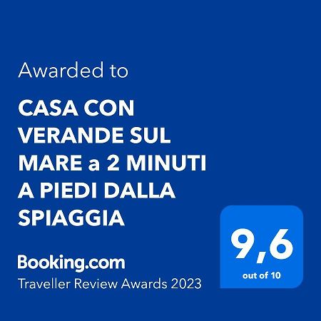 Casa Con Verande Sul Mare A 2 Minuti A Piedi Dalla Spiaggia Кустоначі Екстер'єр фото